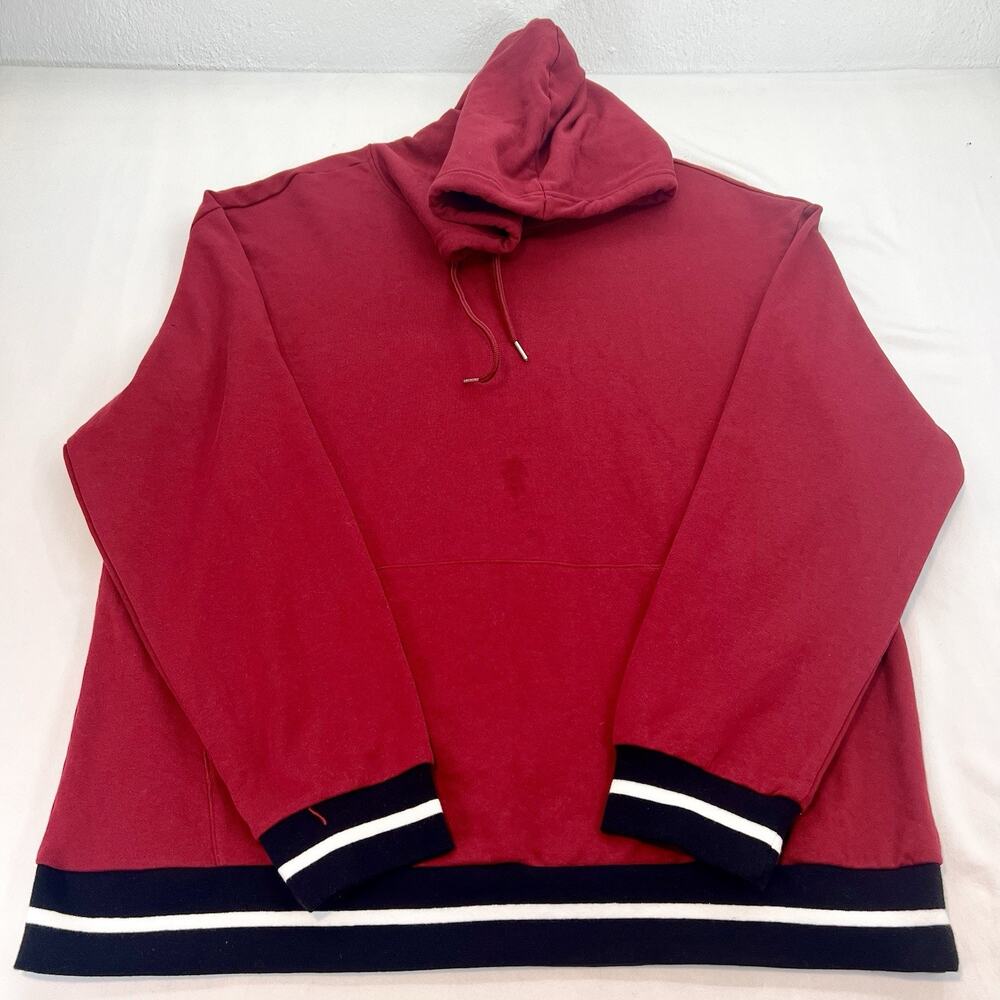 NWT Original Use Red Pullover Hoodie Men’s Size XL Cotton Blend Kangaroo Pockets